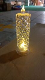 Rose Candles for Home Decoration, Crystal Candle Lights - Image 7