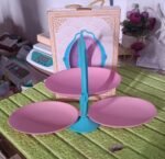 Foldable Fruit Plate Candy Dish | Multi Use Mirror Shape Dried Fruit Tray (1 Set) - Image 7