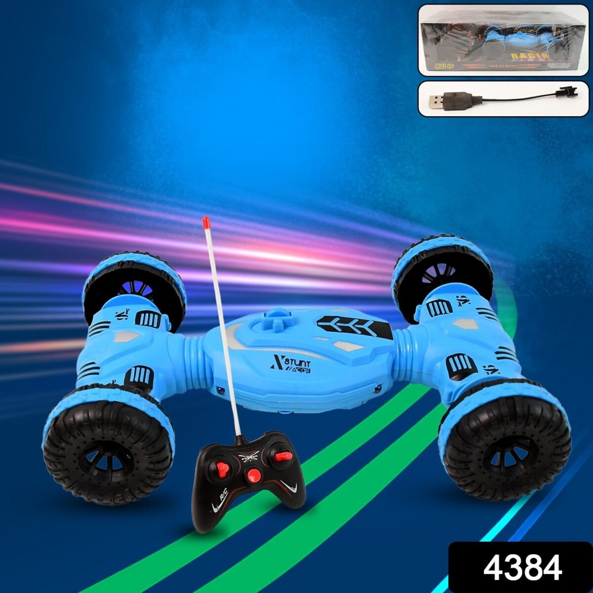 Electroplay Remote Control Car, RC Stunt Car Toys - Image 2