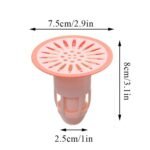 Deodorant Floor Drain Core Silicone Drain Stopper Insectproof Anti-Odor Hair Trap Plug Trap for Kitchen Bathroom Toilet - Image 3