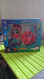 Plastic RC Racing Car – 2-Way Control with Handle Remote & Rechargeable Battery (Ideal Birthday Gift) - Image 8