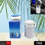 Car Cupholder LED Ashtray – Portable with Blue Light, Lid & Waste Bin, Cigarette Ashtray - Image 2