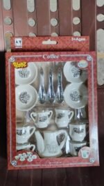 Tickles Tea toy Set | Coffee Kitchen Plastic Set Toy for Kids, Boys & Girls (14 Pcs / Mix Size & Design) - Image 6