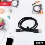 Type C data cable Fast Charging Cable (1 Mtr. Approx / 1 Pc) - Image 2