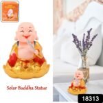 Solar Power Moving Buddha Car Ornament (1 Pc) - Image 2