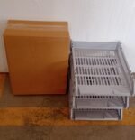 Multifunctional File Rack with Drawers: Desktop Storage for Office Supplies (4/3 Layers) - Image 6