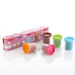 Non-Toxic Creative 50 Dough Clay 5 Different Colors (Pack of 5 Pcs) - Image 4