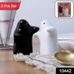 Salt and Pepper Seasoning and Spice Shakers Cute Plastic (2 Pcs Set) - Image 2