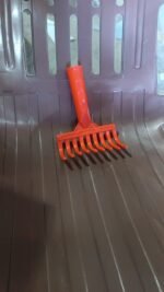 Heavy Duty Plastic Garden Hand Rake – 9-Tooth Cultivator Tool (1 Pc) - Image 7