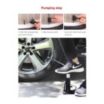 Mini Foot Pump Inflator For  Bike and car - Image 5