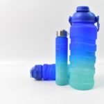 Plastic Water Bottle, 3 Different Size Bottle (3 Pc Set / With Straw & Sticker) - Image 3