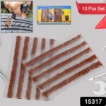 Tire Repair Strings Rubber Strips For Cars & Bike (10 Pcs Set ) - Image 2