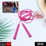 3m Plastic Adjustable Jump Rope: High-Speed Skipping, Crossfit, Fitness - Image 2