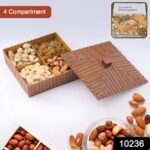 Plastic Multipurpose Dry Fruit Chocolates Mouth Box (1 Pc) - Image 2
