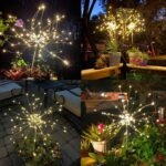 Colorful Multi Led Outdoor Solar Garden Lights (4 Pcs Set) - Image 7