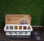 Multipurpose Platic Hanging Drain Rack Retractable Sponge Storage Hanging Rack With Adhesive Hook for Kitchen and Bathroom Dishcloth Holders Basket Drying Tray Organizer - Image 11