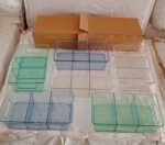 Plastic Refrigerator Organizer Bins, Set Of 2 Stackable Fridge Organizers with Handle, Clear Organizing Food Fruit Vegetables Pantry Storage Bins for Freezer kitchen Cabinet Organization and Storage (2 Pcs Set Mix Color) - Image 9