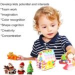 Non-Toxic Creative 100 Dough Clay 5 Different Colors, (Pack of 5 Pcs) - Image 5