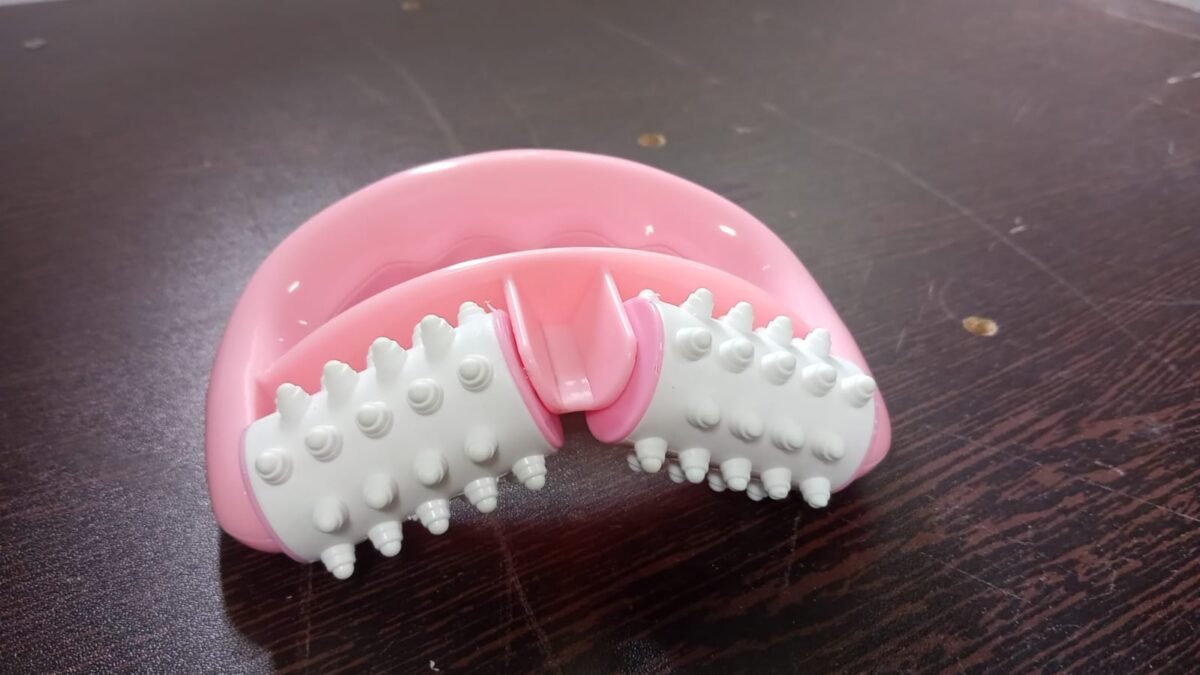 Plastic Massage Roller - 2-Roller Manual Design for Cellulite & Muscle Pain Relief - Image 7