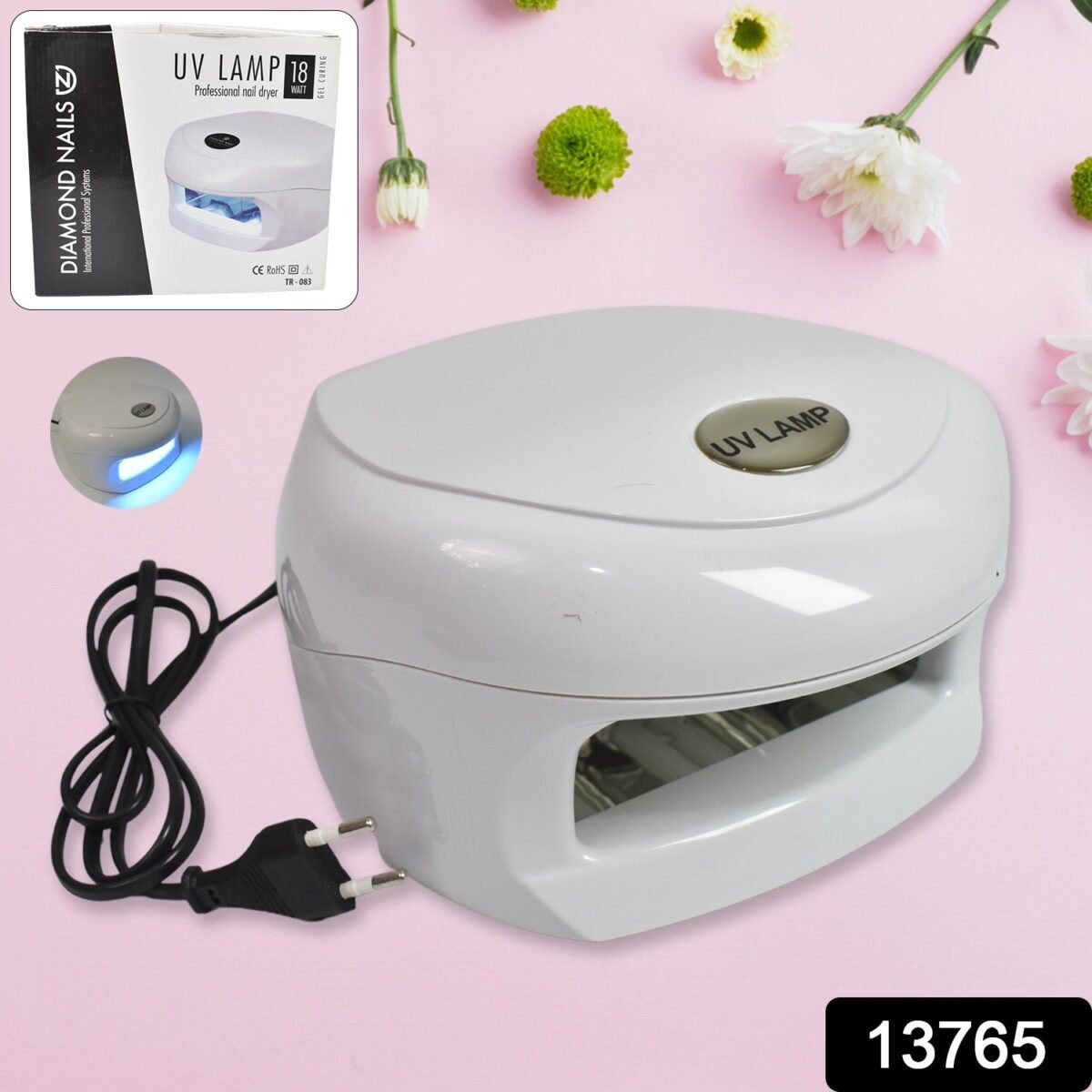 18W LED UV Lamp Nail Dryer Gel Nail Lamp Nail Polish Curing Lamp (1 Pc) - Image 2