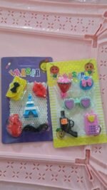 Fancy Colorful Eraser Set for Kids’ Parties & School (1 Set, Mixed Design) - Image 9