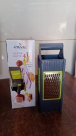 Steel and Plastic 4 in 1 Vegetable & Fruit Slicer Grater / Slicer (1 Pc) - Image 7