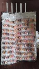 Plastic Small Hair Clips for Girls Kids Hair Accessories (3 Pcs Set / Mix Color & Design) - Image 11