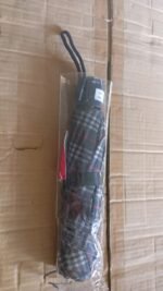 3-Fold Sun & Rain Protective Solid Foldable Umbrella, (1 Pc) - Image 8