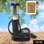 Portable Mini Bike Pump / Cycle Pump Foot (1 Pc) - Image 2