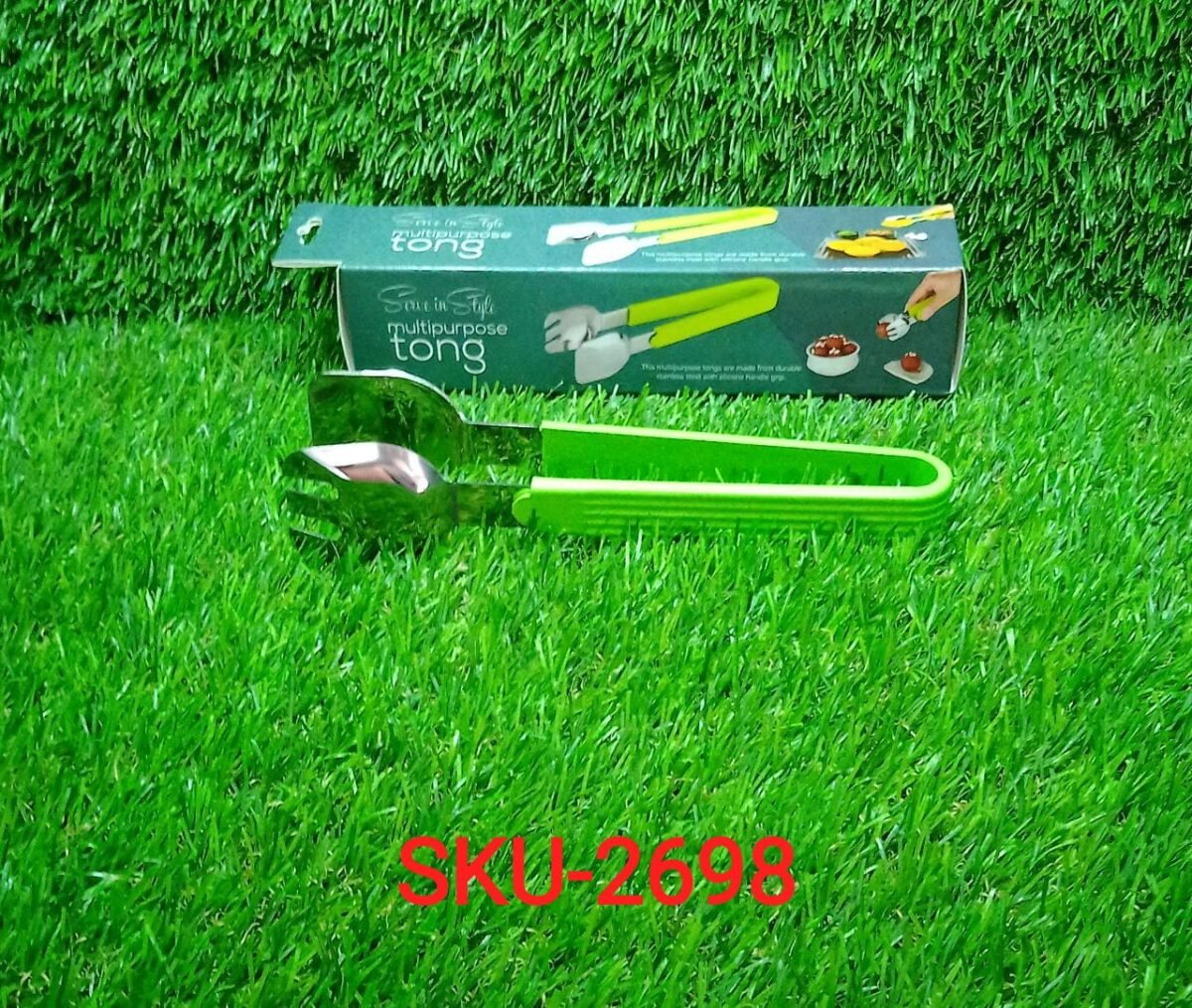 Multi-Purpose Salad Tongs for Kitchen & Household (Grabber, Durable) - Image 9