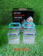 4Pc Square Container 700Ml Used For Storing Types Of Food Stuffs And Items. - Image 10