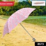 3-Fold Umbrella Summer Sun Protection Foldable Cute Umbrella || UV Protection Sun Umbrella || Travel Accessories || Umbrella for Children, Girls, and Boys (1 Pc) - Image 2