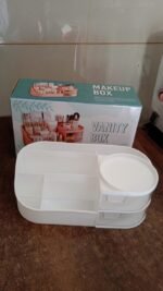 Multi-Functional Plastic Vanity Storage Box - Image 7