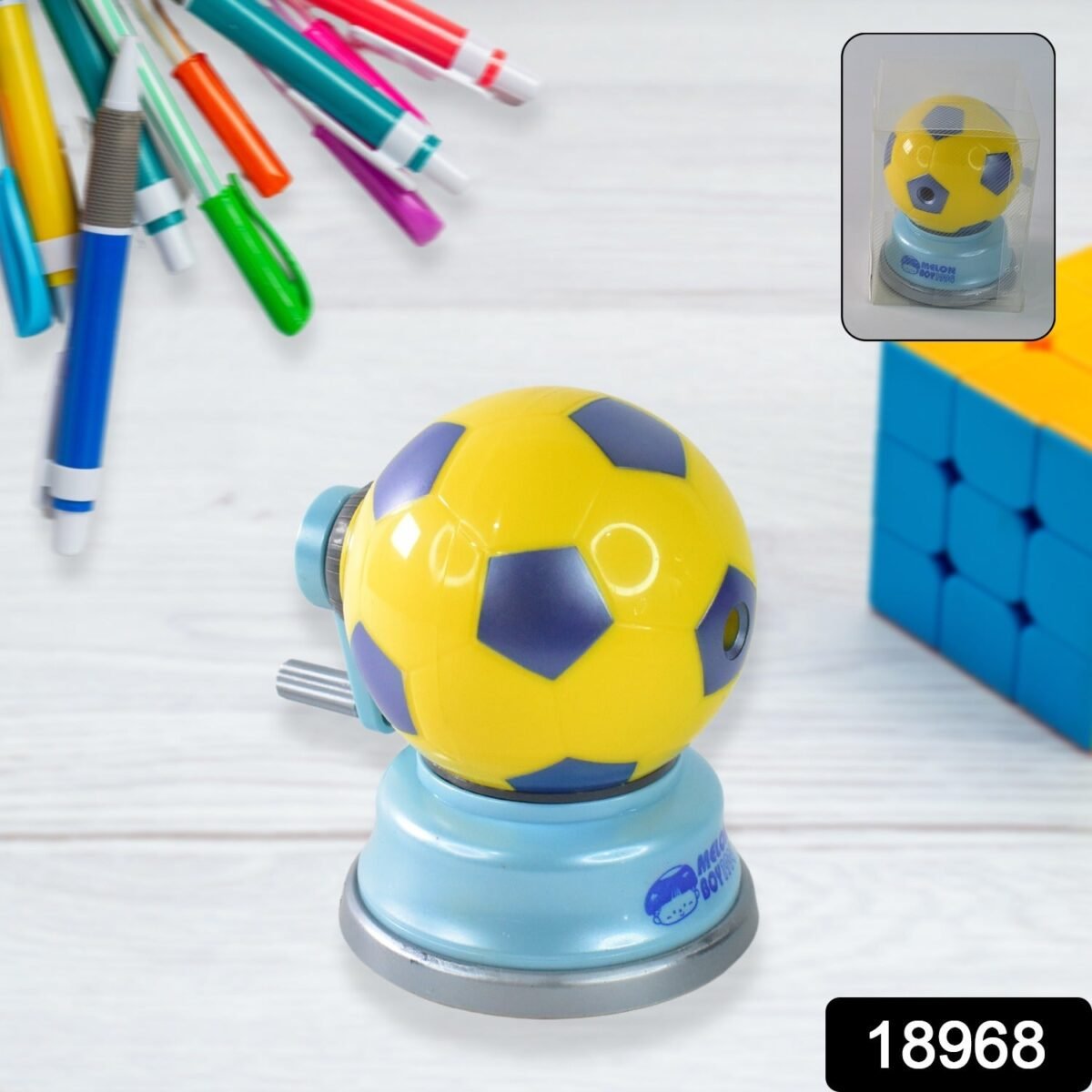 Football Design Pencil Sharpener (1 Pc) - Image 2