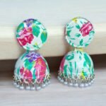 Jhumka Earrings / Buti for Women & Girls (1 Pair / Mix Color & Design) - Image 6