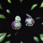 Jhumka Earrings / Buti for Women & Girls (1 Pair / Mix Color & Design) - Image 3