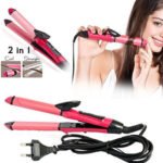 2 in 1 Hair Straightener and Curler Machine For Women | Curl & Straight Hair Iron, Hair accessories - Image 2
