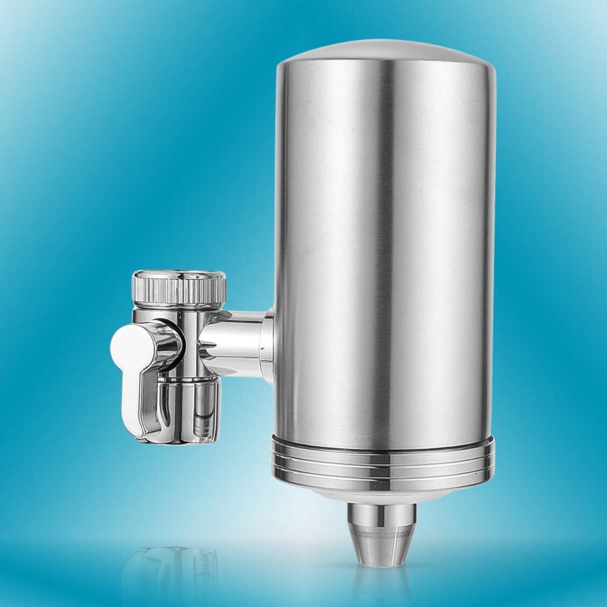 304 Stainless Steel Faucet Mount Water Filter, Water Purifier (1 Set) - Image 1