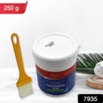 Transparent Waterproof Glue 250g with Brush, Leakage Protection Outdoor Bathroom Wall Tile Window Roof, Anti-Leakage Agent, sealant glue, Roof Sealant Waterproof Gel - Image 2