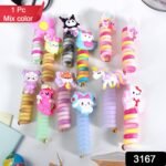 Colourful Telephone Wire Hairbands (1 pc / Mix Design), Hair accessories - Image 2