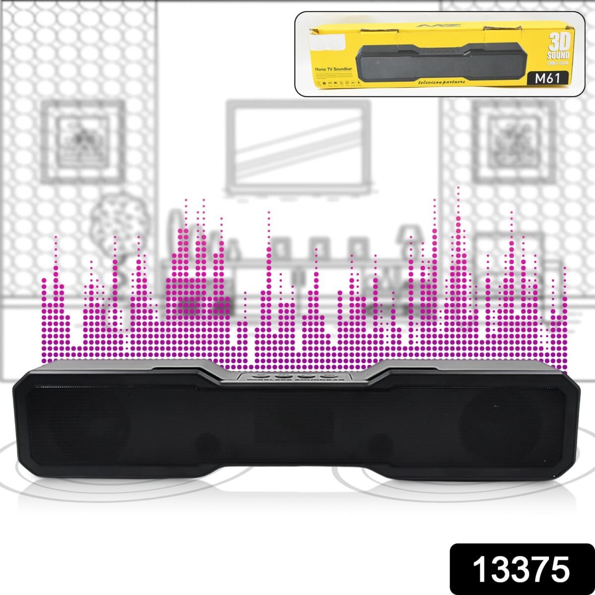 3D Sound Wireless Bluetooth Speaker (1 Pc) - Image 2