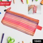 Transparent Zippered Nylon Mesh Multi Purpose Pouch / Purse - Image 2