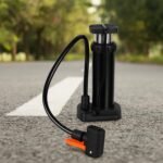 Compact Mini Foot-Operated Air Pump with Hose & Locking Valve Head